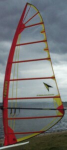 Windsurf Race Sail Arrows Tomahawk 6.8 from 1998