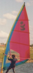 Windsurf Speed? Sail Gaastra Speedline 5.8 from 1989