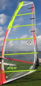 Windsurf Freeride Zeil North Natural 6.6 uit 2003