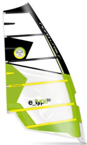 Windsurf Freeride Sail North E-Type 6.6 from 2018