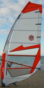 Windsurf Slalom Sail North RAM F9 8.4 from 2009