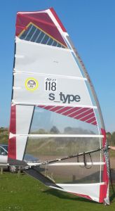 Windsurf Freerace Sail North S-Type 9.5 from 2014
