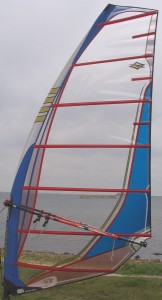 Windsurf Freerace Sail Naish Redline 7.6 from 2007