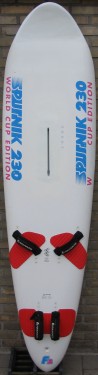 Windsurf Slalom Board F2 Sputnik 230 WCE uit 1993/2005