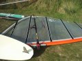 Mijn nieuwe Warp III 6.8 voor het eerst opgetuigd.