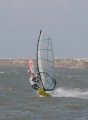 Martijn vol in plane met zijn NS Rave 5.7 en F2 Wave