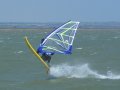 Levon de lucht in met zijn JP Wave en een Gaastra Manic van Jurjen.