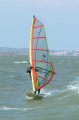 Levon op mijn setje. Naish Wave en Voodoo 4.2