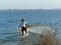 Het water op, lijkt wel weinig wind.