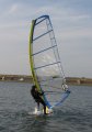 Eerste meter surfen met mijn Nieuwe Arrows Dragster 2003.
