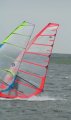 Die Tandems zijn zo snel dat ze niet eens op de foto passen.Vol in Plane met 15.7m (R-Type 7.5 en Stealth 8.2) op de F2 Tandem