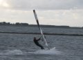 Arno op zijn Starboard met een SuperFreak van Hans