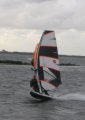Arno op zijn Starboard met een SuperFreak van Hans