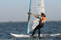 Marleen varend tijdens The Mission
