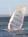 Hans met zijn Hot Sails Speed Demon 8.8 op zijn AHD&nbsp;SL 110.