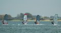 Samen met een paar andere slalom liefhebbers wat slalom trainen.<br />Ik helemaal rechts