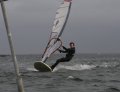 Vol in plane over de chop het baaitje van de Punt binnen knallen.<br />
