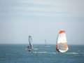 Eerste keer varen met mijn RAM&nbsp;F9 8.4. <br />Helaas slechte foto, origineel is verloren gegaan.<br /><br />Links Jurjen met een Hot Sails GPS 8.8<br />