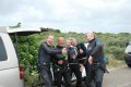 Ik stop op de dam, en gelijk werd de champange open getrokken.<br />Het verhaal:&nbsp;het gebeurt niet vaak dat deze mannen met zn alle samen surfen, lukt dat wel moet dat worden gevierd..