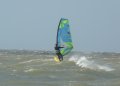 Martijn met zijn nieuwe Hot Sails Super Freak 4.2