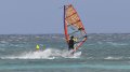 Heerlijk surfen op Corsica: Bonifacio. Eind van een gijp. Mooie foto van de RRD Move