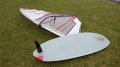 Setje voor vandaag: iSonic 117 met Boss 44cm er onder en Warp F2010 8.0 met HPL cabon giek