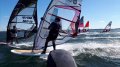 Beetje geknepen over de start, was weinig ruimte tussen de boot en Thomas van Zelst.