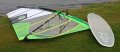 Helaas wilde de wind niet mee werken, eerste keer met de E-Type 6.6 gevaren op de iSonic 101.