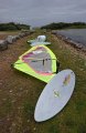 Setjes van vandaag: North E-Type 6.6 met Starboard iSonic 101 en Goya Banzai 5.3 met JP FSW 102