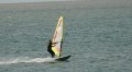 Heerlijk gijpen met de FSW 102 en Banzai 5.3. Ook met minimale wind kan ik met de FSW 102 door geplaneerd gijpen.
