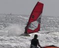 Bottom turn tussen helaas minimale golven, soms is er gewoon net geen goeie golf.