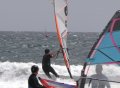 Clew-first richting de lip, maar golf lijkt lager dan gehoopt: pech.