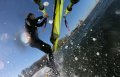 Mooie photo genomen met de GoPro op mijn Clew-View mount: Gijpen in het baaitje van de Grevelingendam.