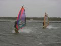 Ik en levon in overlevings mode.<br>Wat een wind, met 3.7 werd je nog van het water geblazen. Erg blij met mijn JP Wave 255. Die blijft wel op et water als ik dat wil.