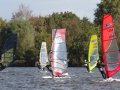 Jeroen voor de start van de GPA 2013. Geen wind! Op mijn CAT380