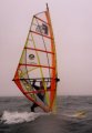 Levon probeert mijn Voodoo 3.7 even. Zijn eigen oude Arrows 3.6 bevalt een stuk minder goed.