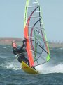 Martijn met zijn F2 Wave en Voodoo 4.0. Martijn is moe. En dat terwijl hij nauwlijks geeft gevaren.