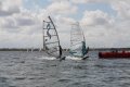 Marleen bij de finish