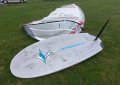 Foto van mijn lichtweer setje na de eerste keer samen testen: JP Super Lightwind 90 met S-Type 9.5 en de Busca 70cm eronder.