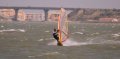 Lekker met de JP en mijn Voodoo 3.7 an het varen.<br>Er staan stevige vlagen.
