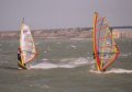 Ik en Levon gelijk op de foto, hij met mijn Voodoo 3.7 ik met mijn 4.2.<br> Allebei op onze JP Wave 255.