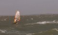 Net te laat genomen foto, mijn tail raakt net het water, rechts kun je zien waar de afsprong was.