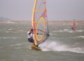 Martijn vol in Plane op zijn pas gekochte F2 Wave..