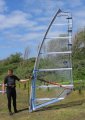 Martijn showed mijn nieuwste aanwinst, North Sails Crossride 6.0. Nu voor het eerst opgetuigd.<br />