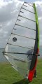 <p>Foto van mijn North Sails Warp F2004 5.4. Ik vind de kleuren wel erg mooi.</p>