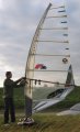 Foto van mijn Warp F2005 5.8. Nadat de eerste keer surfen.