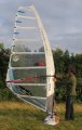 Foto van mijn Warp F2005 5.8. Nadat de eerste keer surfen.