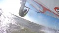 Lekker vliegen op zee. Mooi screenshot van mn GoPro