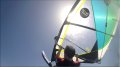 Flying into the sun of El Medano. Mooie foto van de Goya Banzai 6.3