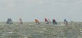 Goeie start in de laatste halve finale van het NK in Lelystad, was in het signaal bij de boot weg.